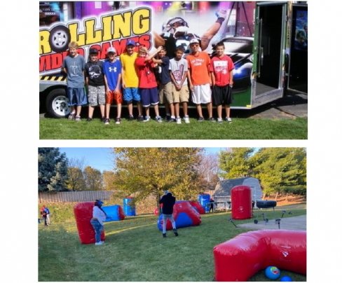Chicago Gellyball Video Game Truck and Gellyball Party Rental