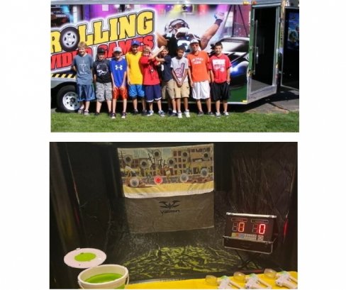 Chicago Gellyball Video Game Truck And Shooting Gallery Party rental